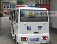 湖北荆门城管局配备数辆电动巡逻车